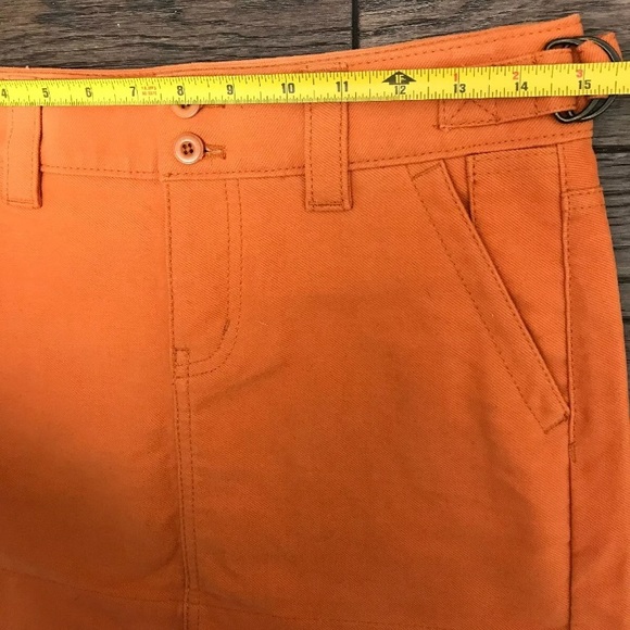 Gap Women’s Mini Skirt Orange Size 0 - Picture 8 of 8